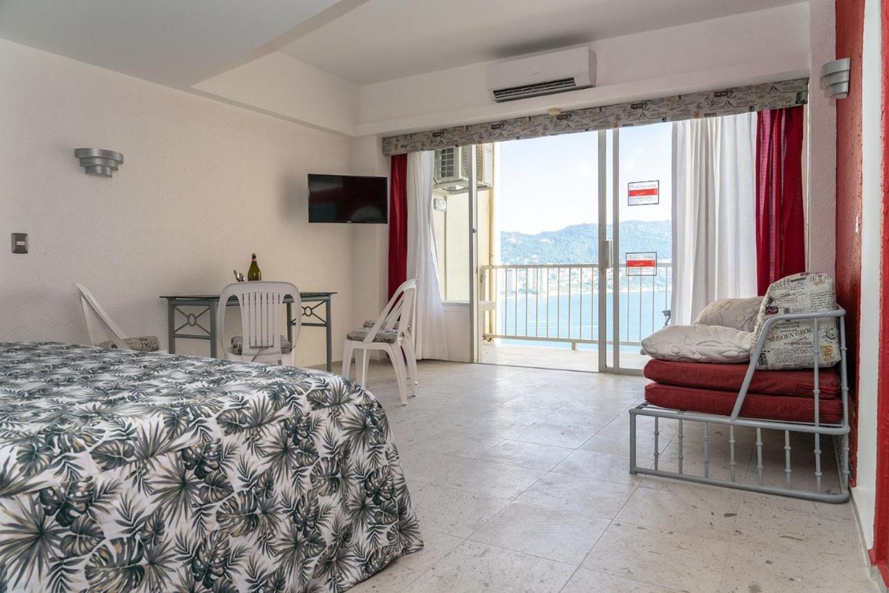 Suite Frente Al Mar En Torres Gemelas Acapulco Zewnętrze zdjęcie