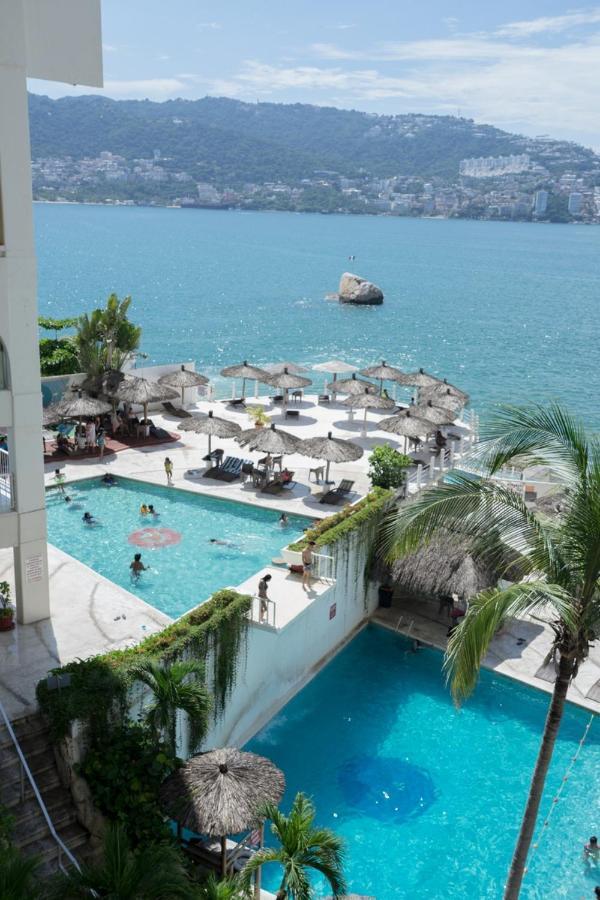 Suite Frente Al Mar En Torres Gemelas Acapulco Zewnętrze zdjęcie