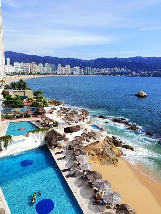 Suite Frente Al Mar En Torres Gemelas Acapulco Zewnętrze zdjęcie
