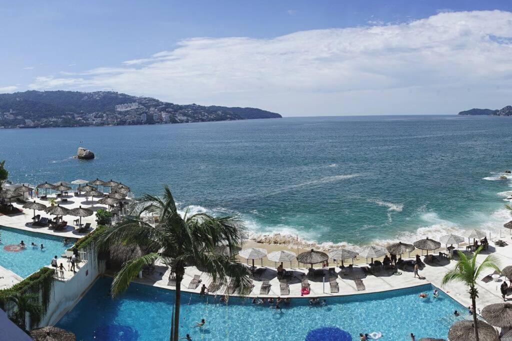 Suite Frente Al Mar En Torres Gemelas Acapulco Zewnętrze zdjęcie
